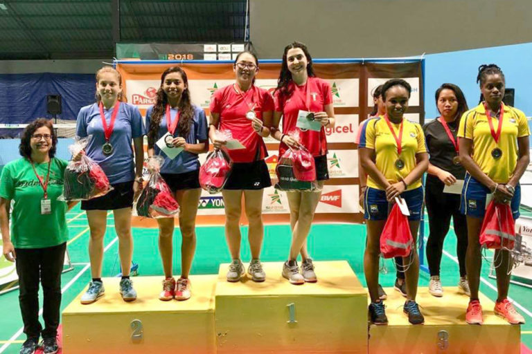 Champions at Suriname International 2018 – Badminton Pan America