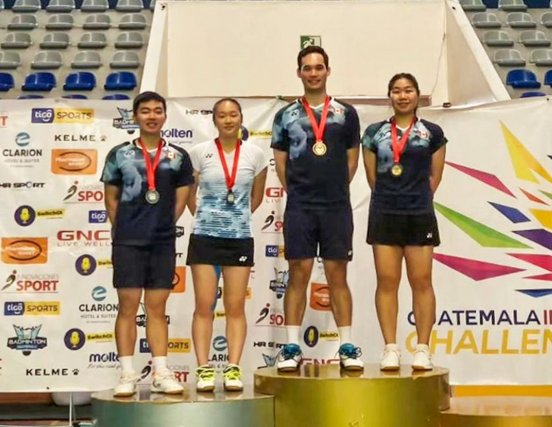 Champions in Guatemala – Badminton Pan America