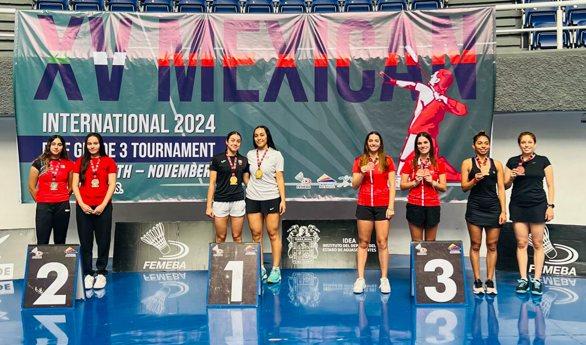 Winners in Mexico – Pan Am Circuit 2024