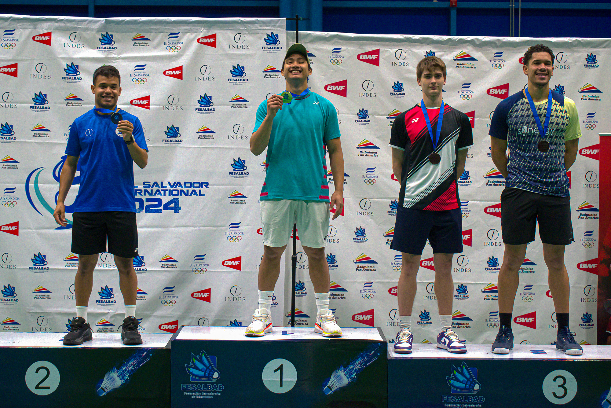 Winners in El Salvador – Pan Am Circuit 2024